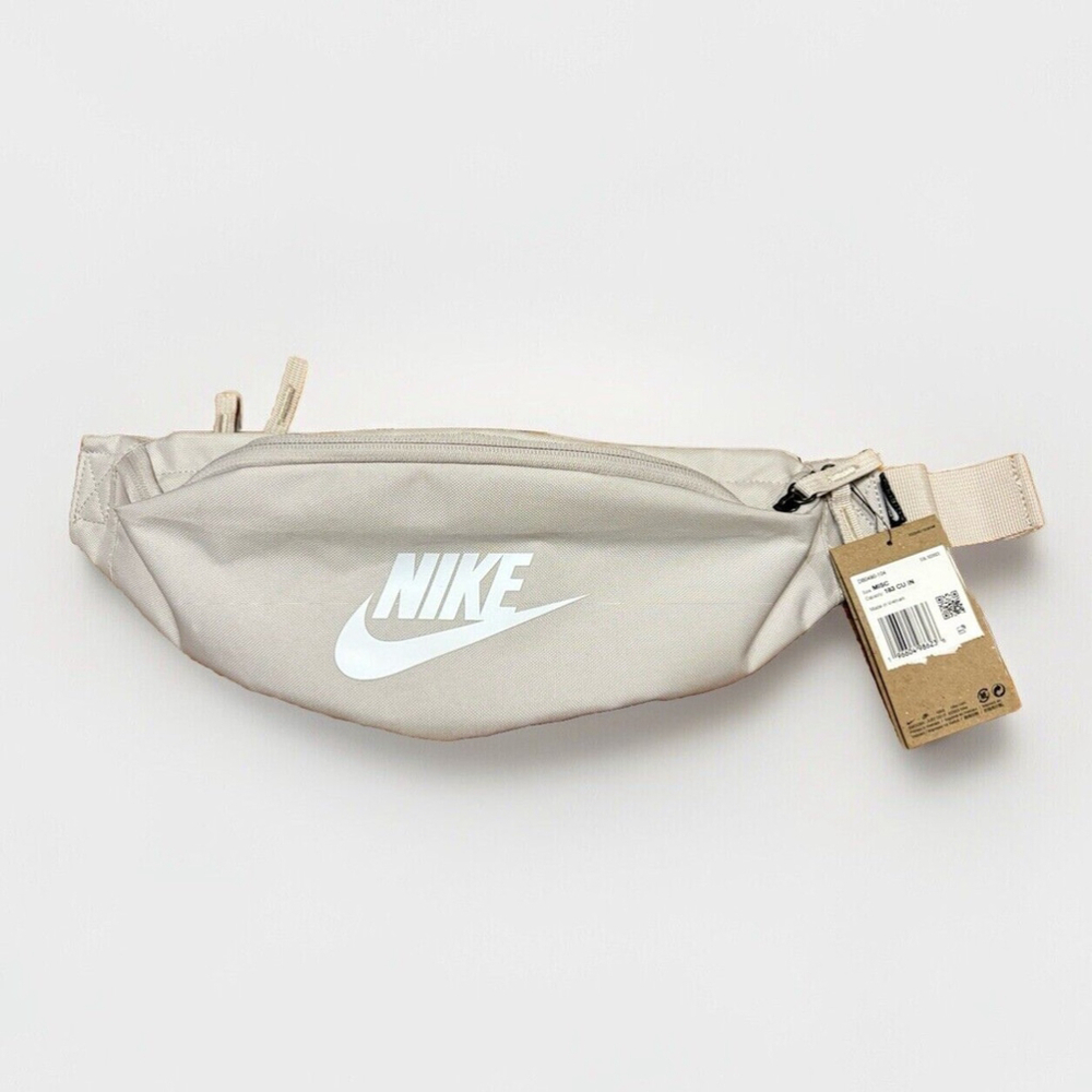 Nike Heritage Crossbody Bag Fanny Pack Running Unisex Adjustable Cargo Tan